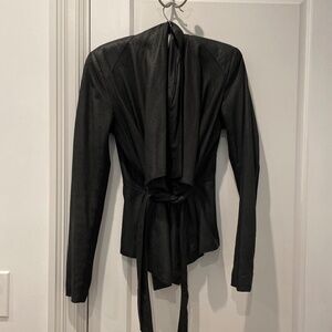 vince. // 100% real leather jacket